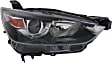 Driver and Passenger Side Halogen Headlight, Without bulb(s), OE Replacement