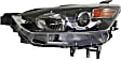 Driver and Passenger Side Halogen Headlight, Without bulb(s), OE Replacement, CAPA Certified