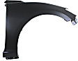 Front, Driver and Passenger Side Fenders, Without turn signal light hole
