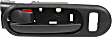 2011 Mazda CX-7 - Front, Driver and Passenger Side Black Interior Door Handle, ,Sport Utility