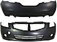 Coupe Front and Rear Primed Bumper Cover