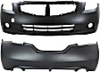 Coupe Front and Rear Primed Bumper Cover CAPA Certified