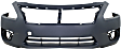 Front and Rear Primed Bumper Covers, Sedan, CAPA Certified