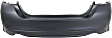 Front and Rear Primed Bumper Cover