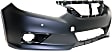 2016 Nissan Altima - Front and Rear Primed Bumper Cover