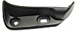 Front, Driver and Passenger Side, Lower Bumper Trim, Textured Black