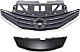 Grille Assemblies, Gray Shell and Insert, Grille and Grille Cover