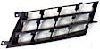 Driver and Passenger Side Grille Assemblies, Black, Grille Insert