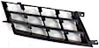 Driver and Passenger Side Grille Assemblies, Black, Grille Insert