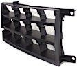 Driver and Passenger Side Grille Assemblies, Black, Grille Insert