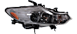 2009 Nissan Murano - Driver and Passenger Side Halogen Headlight, With bulb(s), OE Replacement
