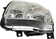 2004 Nissan Maxima - Driver and Passenger Side Halogen Headlight, With bulb(s), OE Replacement