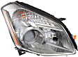 2007-2008 Nissan Maxima - Driver and Passenger Side Halogen Headlight, With bulb(s), OE Replacement