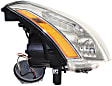 2007-2008 Nissan Maxima - Driver and Passenger Side Halogen Headlight, With bulb(s), OE Replacement