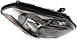 2007-2008 Nissan Maxima - Driver and Passenger Side Halogen Headlight, With bulb(s), OE Replacement