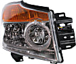 2009 Nissan Armada - Driver and Passenger Side Halogen Headlight, With bulb(s), OE Replacement, CAPA Certified