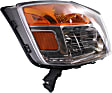 2009 Nissan Armada - Driver and Passenger Side Halogen Headlight, With bulb(s), OE Replacement, CAPA Certified
