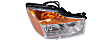 2008-2015 Nissan Titan - Driver and Passenger Side Halogen Headlight, With bulb(s), OE Replacement