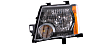 2009-2015 Nissan Xterra - Driver and Passenger Side Headlights, with Bulbs, Halogen, with wiring harness