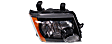2009-2015 Nissan Xterra - Driver and Passenger Side Headlights, with Bulbs, Halogen, with wiring harness