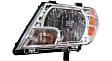 2018 Nissan Frontier - Driver and Passenger Side Halogen Headlight, With bulb(s), OE Replacement