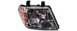 2018 Nissan Frontier - Driver and Passenger Side Halogen Headlight, With bulb(s), OE Replacement