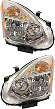 Halogen Headlight, With bulb(s), OE Replacement, CAPA Certified
