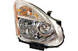 Halogen Headlight, With bulb(s), OE Replacement, CAPA Certified