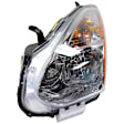 2009-2010 Nissan Rogue - Driver and Passenger Side Headlights, with Bulbs, HID/Xenon, with HID Kit