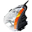 2009-2010 Nissan Rogue - Driver and Passenger Side Headlights, with Bulbs, HID/Xenon, with HID Kit