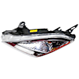 2009-2010 Nissan Rogue - Driver and Passenger Side Headlights, with Bulbs, HID/Xenon, with HID Kit