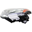 2009-2010 Nissan Rogue - Driver and Passenger Side Headlights, with Bulbs, HID/Xenon, with HID Kit