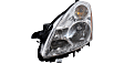 Driver and Passenger Side Halogen Headlights, with Bulbs, Sedan