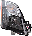 2010-2012 Nissan Sentra - Driver and Passenger Side Headlights, with Bulbs, Halogen, Sedan, Production Date Up To December 2011
