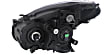 2011-2012 Nissan Rogue - Driver and Passenger Side Halogen Headlight, With bulb(s), OE Replacement
