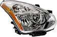 2011 Nissan Rogue - Driver and Passenger Side Halogen Headlight, With bulb(s), OE Replacement, CAPA Certified