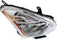 2011 Nissan Rogue - Driver and Passenger Side Halogen Headlight, With bulb(s), OE Replacement, CAPA Certified