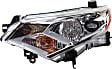 2011 Nissan Quest - Driver and Passenger Side Halogen Headlight, With bulb(s), OE Replacement, CAPA Certified