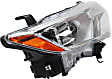 2011 Nissan Quest - Driver and Passenger Side Halogen Headlight, With bulb(s), OE Replacement, CAPA Certified