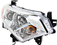 2011 Nissan Quest - Driver and Passenger Side Halogen Headlight, With bulb(s), OE Replacement, CAPA Certified