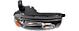 2009-2014 Nissan Cube - Driver and Passenger Side Headlights, with Bulbs, Halogen, Wagon, CAPA Certified
