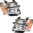 2018 Nissan NV3500 - Driver and Passenger Side Halogen Headlight, With bulb(s), OE Replacement