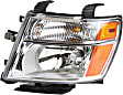 2018 Nissan NV3500 - Driver and Passenger Side Halogen Headlight, With bulb(s), OE Replacement