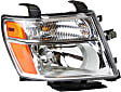 2018 Nissan NV3500 - Driver and Passenger Side Halogen Headlight, With bulb(s), OE Replacement