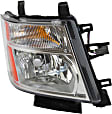 2018 Nissan NV3500 - Driver and Passenger Side Halogen Headlight, With bulb(s), OE Replacement