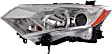 Driver and Passenger Side Halogen Headlight, With bulb(s), OE Replacement