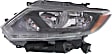 2014 Nissan Rogue - Driver and Passenger Side Halogen Headlight, With bulb(s), OE Replacement