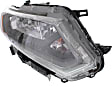 2014 Nissan Rogue - Driver and Passenger Side Halogen Headlight, With bulb(s), OE Replacement