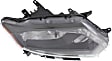 2014 Nissan Rogue - Driver and Passenger Side Halogen Headlight, With bulb(s), OE Replacement