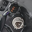 2014 Nissan Rogue - Driver and Passenger Side Halogen Headlight, With bulb(s), OE Replacement